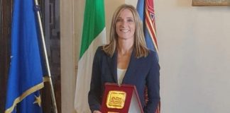 Manuela Levorato (foto personale premiazione Venezia)