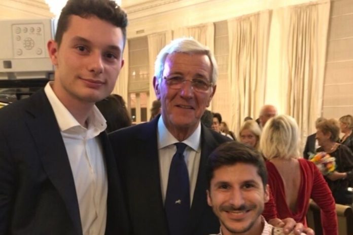 Filippo Tortu - Marcello Lippi - Valerio Spinella ( foto organizzatori) Filippo Tortu - Marcello Lippi - Valerio Spinella ( foto organizzatori)