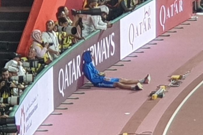 Gianmarco Tamberi - Doha (foto SprintAcademy) Gianmarco Tamberi - Doha (foto SprintAcademy)