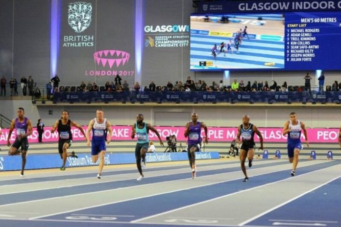 Palaindoor Glasgow (foto athletics weekly)