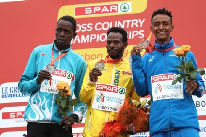 Podio Europei Cross Lisbona 2019 (foto organizzazione)