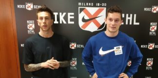 Filippo Tortu e Federico Bernardeschi insieme per la scuola Federico Bernardeschi - Filippo Tortu (foto SprintAcademy)