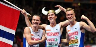 Henrik - Jakob - Filip Ingebrigtsen (foto European Athletics)