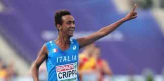 Crippa 3’39″70 all’esordio di Cles Yeman Crippa (foto FIDAL)