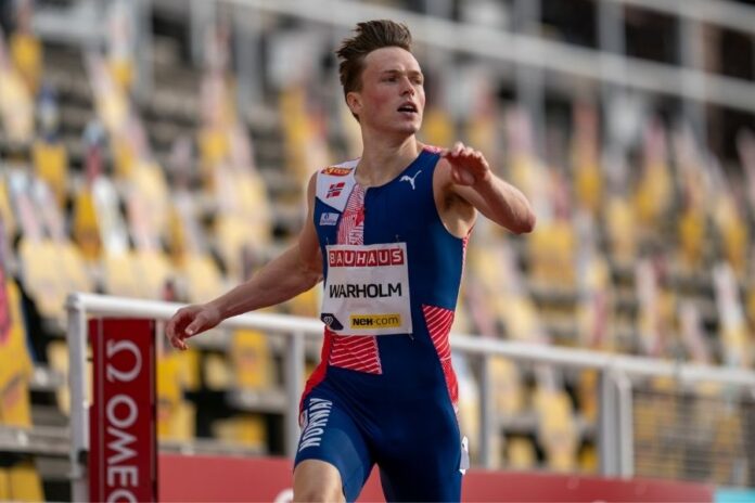 Karsten Warholm (foto World Athletics) Karsten Warholm (foto World Athletics)
