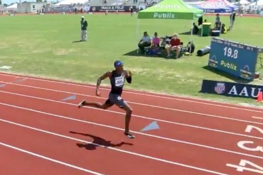 Erriyon Knighton (foto FloTrack)