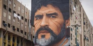 Diego Armando Maradona (murales Napoli)