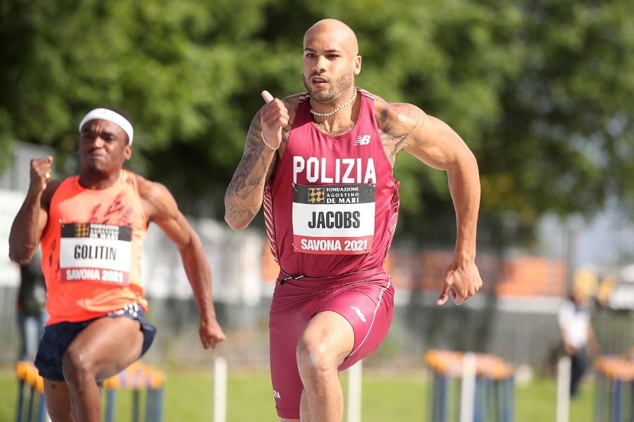 Marcell Jacobs (foto Colombo/meeting Savona)