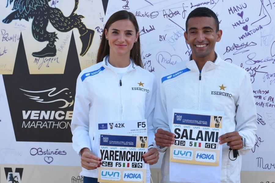 Sofiia Yaremchuk e Marco Salami (foto Bertolin/organizzatori)