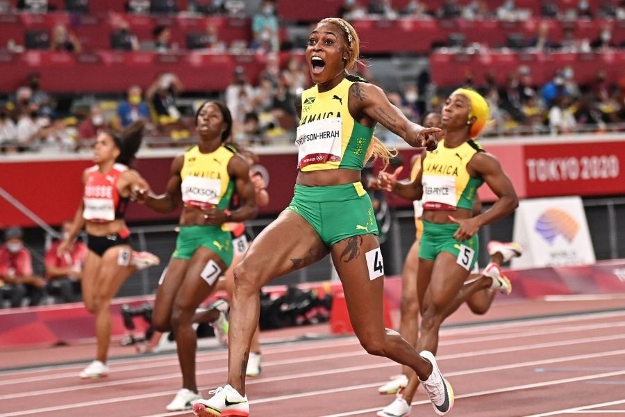 Elaine Thompson-Herah (foto World Athletics)