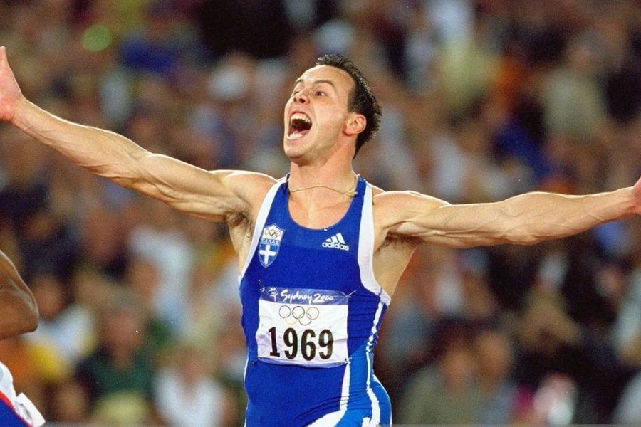 Kōnstantinos Kenterīs (foto Getty Images Sport/Mike Powell) Kōnstantinos Kenterīs (foto Getty Images Sport/Mike Powell)