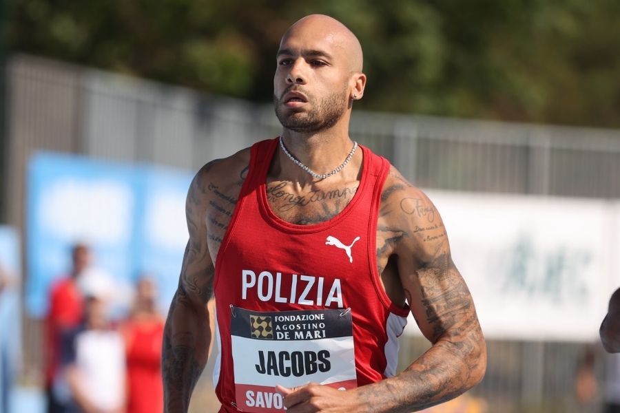 Marcell Jacobs (foto Colombo/Meeting Savona 2022)