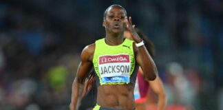 Shericka Jackson (foto Getty Images Sport/Marco Mantovani)