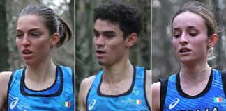 Tre nuovi atleti per il Gruppo Sportivo dell’Arma Giovanna Selva, Francesco Guerra, Gaia Colli (foto Colombo/FIDAL)