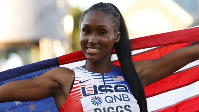 Talitha Diggs (foto Getty Images Sport/Steph Chambers)