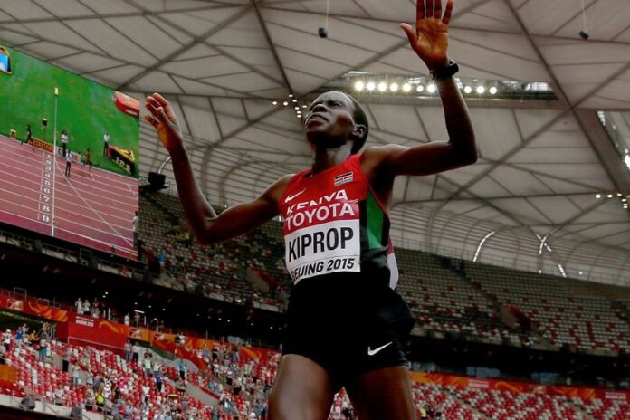 Helah Kiprop (foto Getty Images Sport/Alexander Hassenstein)