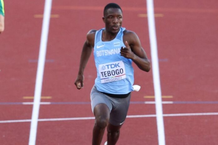 Letsile Tebogo (foto Getty Images Sport/ Ezra Shaw)