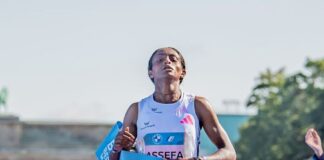 Tigist Assefa (foto Getty Images Sport/Luciano Lima)