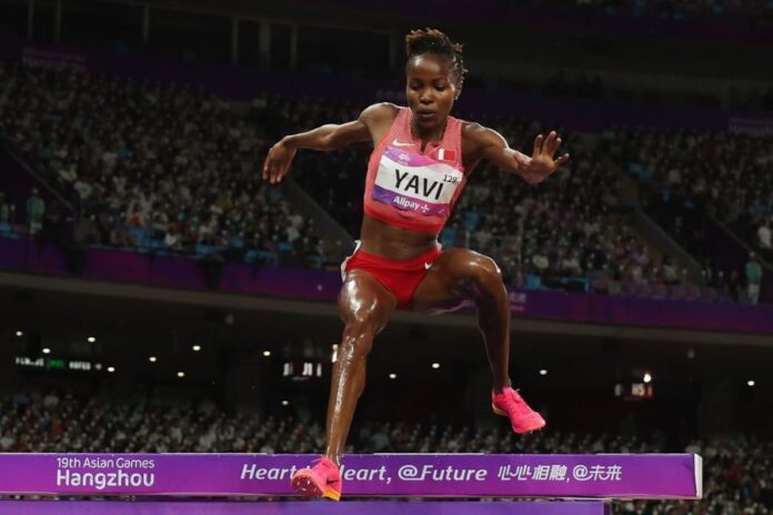 Winfred Mutile Yavi (foto Getty Images Sport/Lintao Zhang)