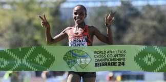 Beatrice Chebet (foto World Athletics/organizzatori)