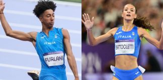 Mattia Furlani-Nadia Battocletti (foto Grana/FIDAL)