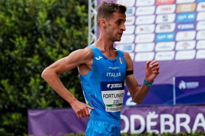 Francesco Fortunato (foto Fidal/Sportmedia) Francesco Fortunato (foto Fidal/Sportmedia)