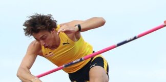 Armand Duplantis (foto Getty Images Sport/Maja Hitij)