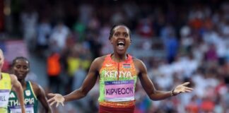 Faith Kipyegon (foto Getty Images Sport/Hannah Peters)