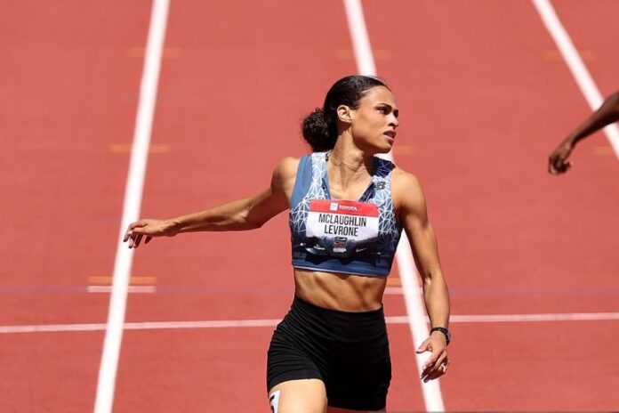 Sydney McLaughlin Levrone (foto Getty Images Sport/Christian Petersen)