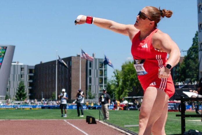 Sarah Mitton (foto Getty Images Sport/Ali Gradischer) Sarah Mitton (foto Getty Images Sport/Ali Gradischer)