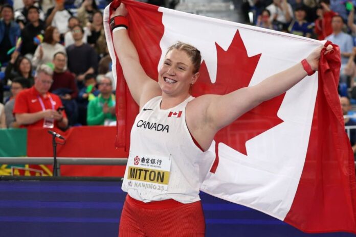 Sarah Mitton (foto Getty Images Sport/Cameron Spencer) Sarah Mitton (foto Getty Images Sport/Cameron Spencer)