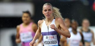 Keely Hodgkinson (foto Getty Images Sport/Michael Steele)