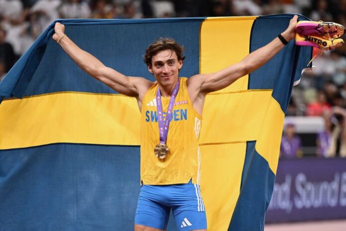 Armand Duplantis (foto Getty Images Sport/Hannah Peters) Armand Duplantis (foto Getty Images Sport/Hannah Peters)