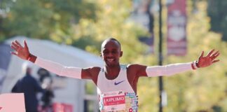 Jacob Kiplimo (foto Getty Images Sport/Geoff Stellfox)