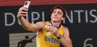 Armand Duplantis (foto Getty Images Sport/Michael Steele)