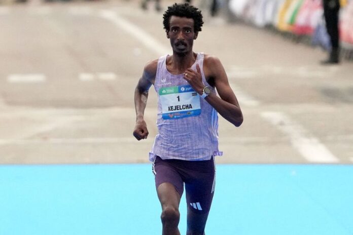 Yomif Kejelcha (foto Getty Images Sport/Aitor Alcalde) Yomif Kejelcha (foto Getty Images Sport/Aitor Alcalde)