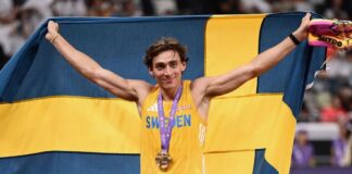 Armand Duplantis (foto Getty Images Sport/Hannah Peters)