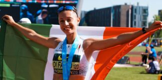 Di Fabio oro nei 5.000 metri di marcia in pista dei Mondiali under 20 Serena Di Fabio (foto Sportmedia/Fidal)