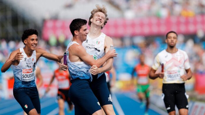 4x400 (foto Grana/Fidal) 4x400 (foto Grana/Fidal)